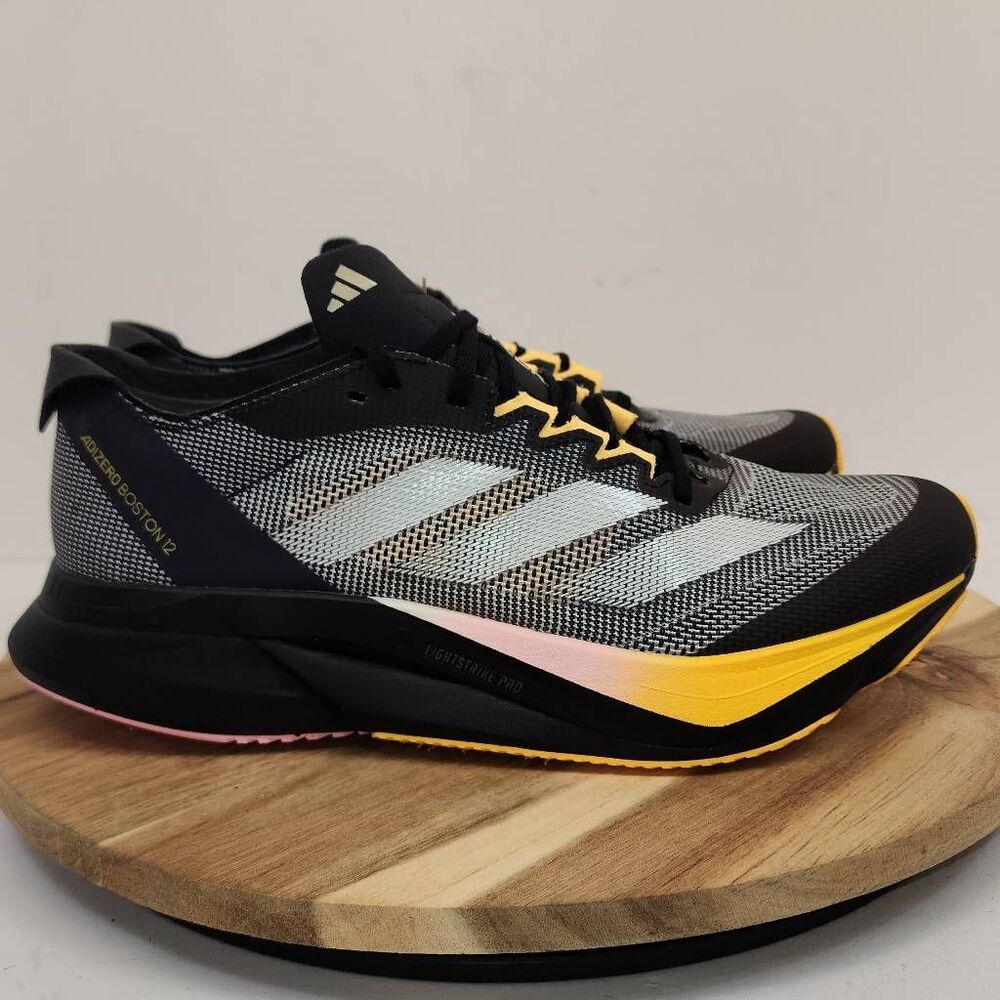 Adidas Mens Adizero Boston 12 Running Shoes Size 8